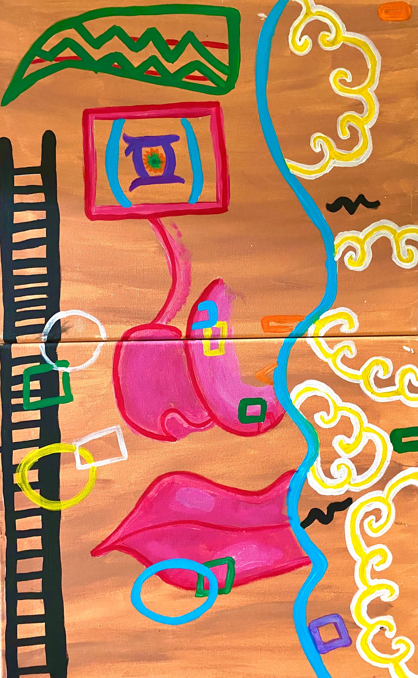 Construction of the Mind | Art Print