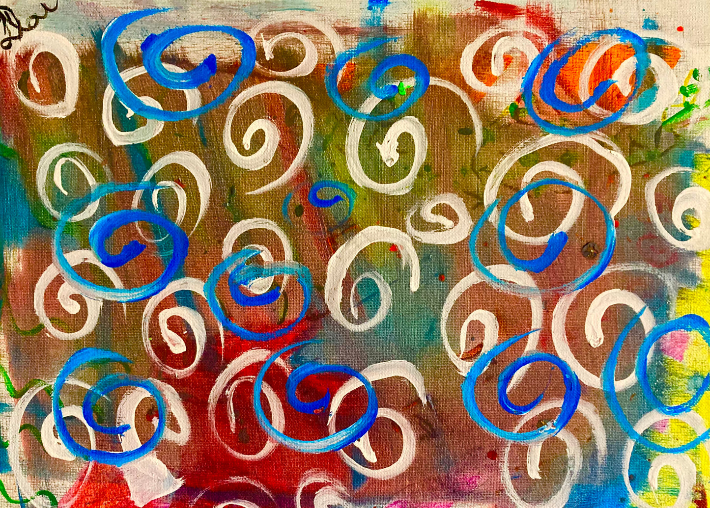 Color Swirls | Art Print