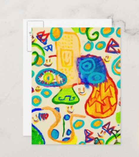 Happy Pain | Postcard